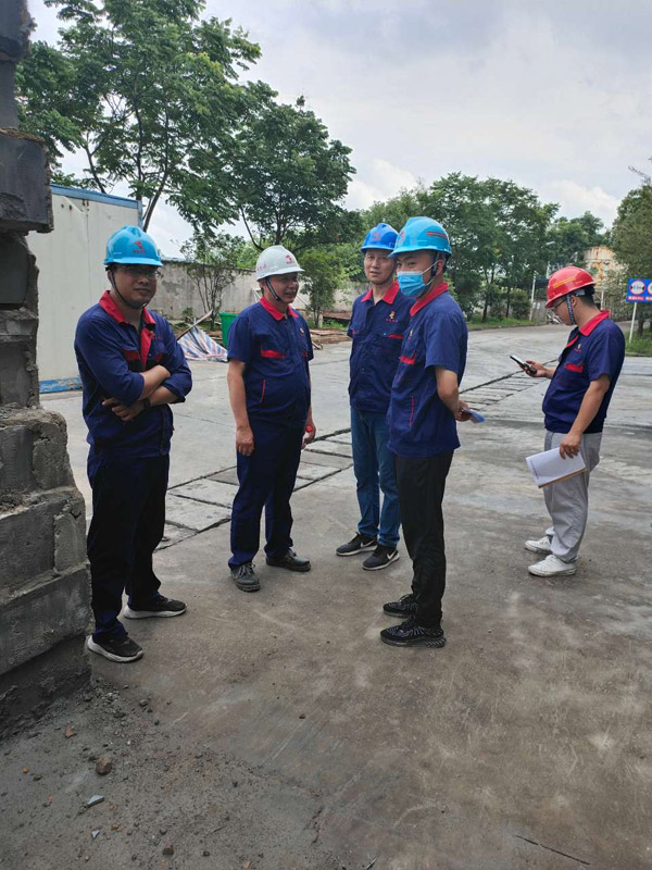 公司開展二季度安環(huán)、消防、防汛綜合大檢查